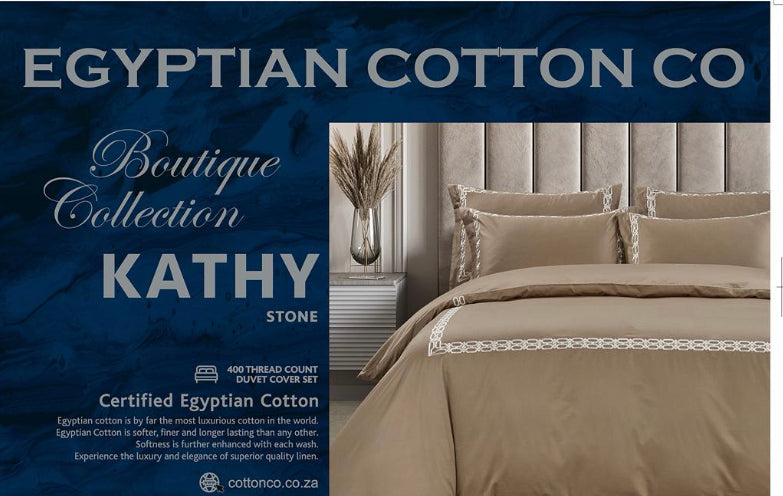 Kathy Duvet Cover – 400 Thread Count Egyptian Cotton Bedding