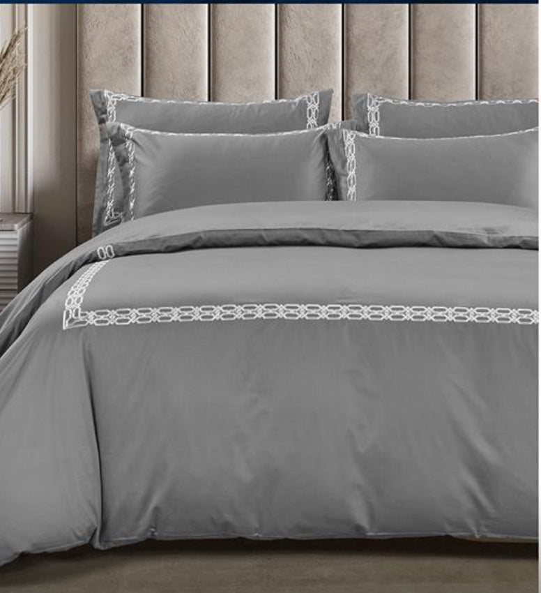 Kathy Duvet Cover – 400 Thread Count Egyptian Cotton Bedding