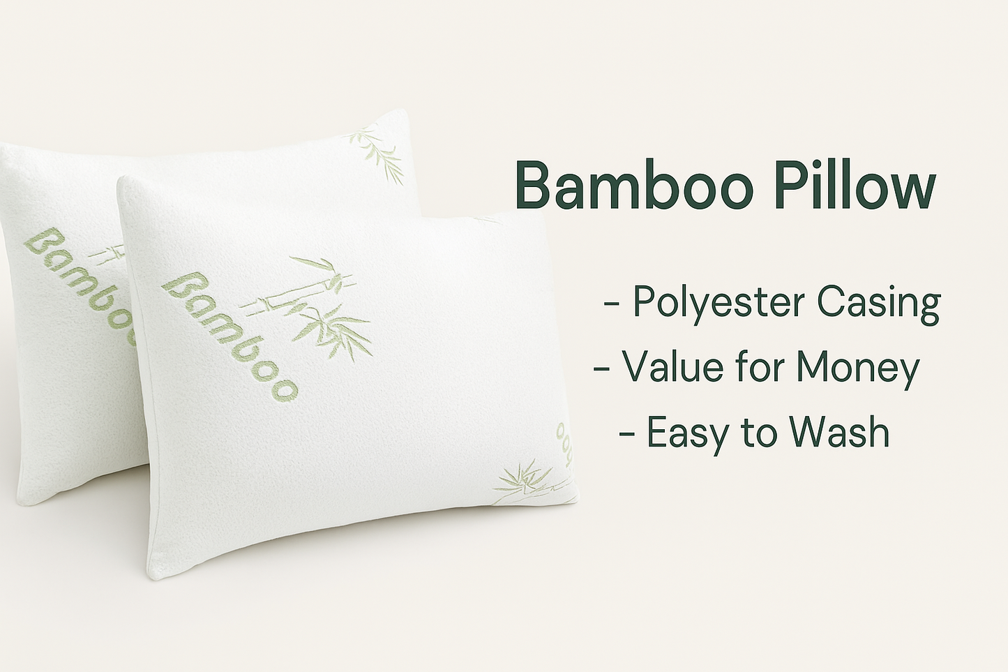 Bamboo Pillows (2 for R99)