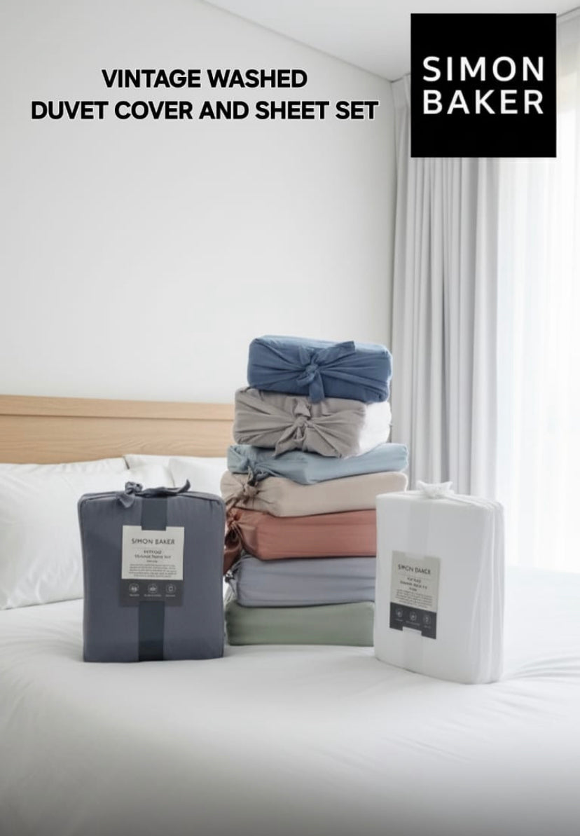Vintage Washed Duvet Cover