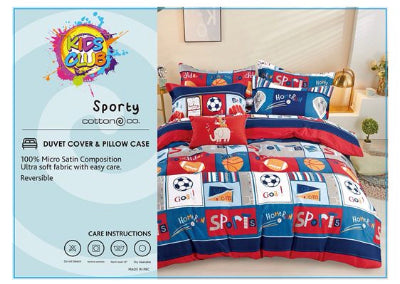 Sporty Duvet Cover