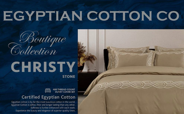 ChristyDuvet Cover – 400 Thread Count Egyptian Cotton Bedding