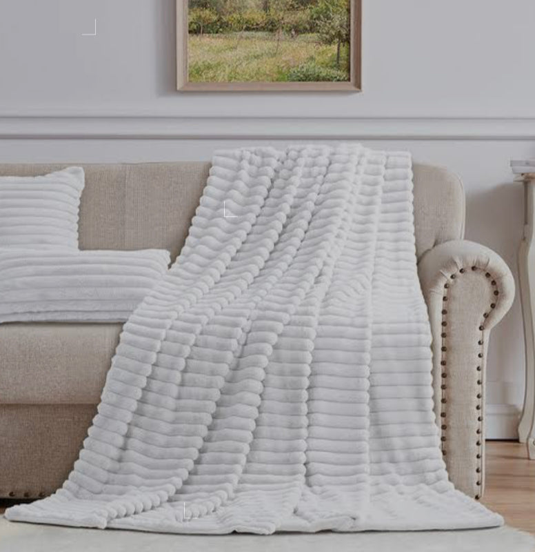 Milan Faux Fur Throw