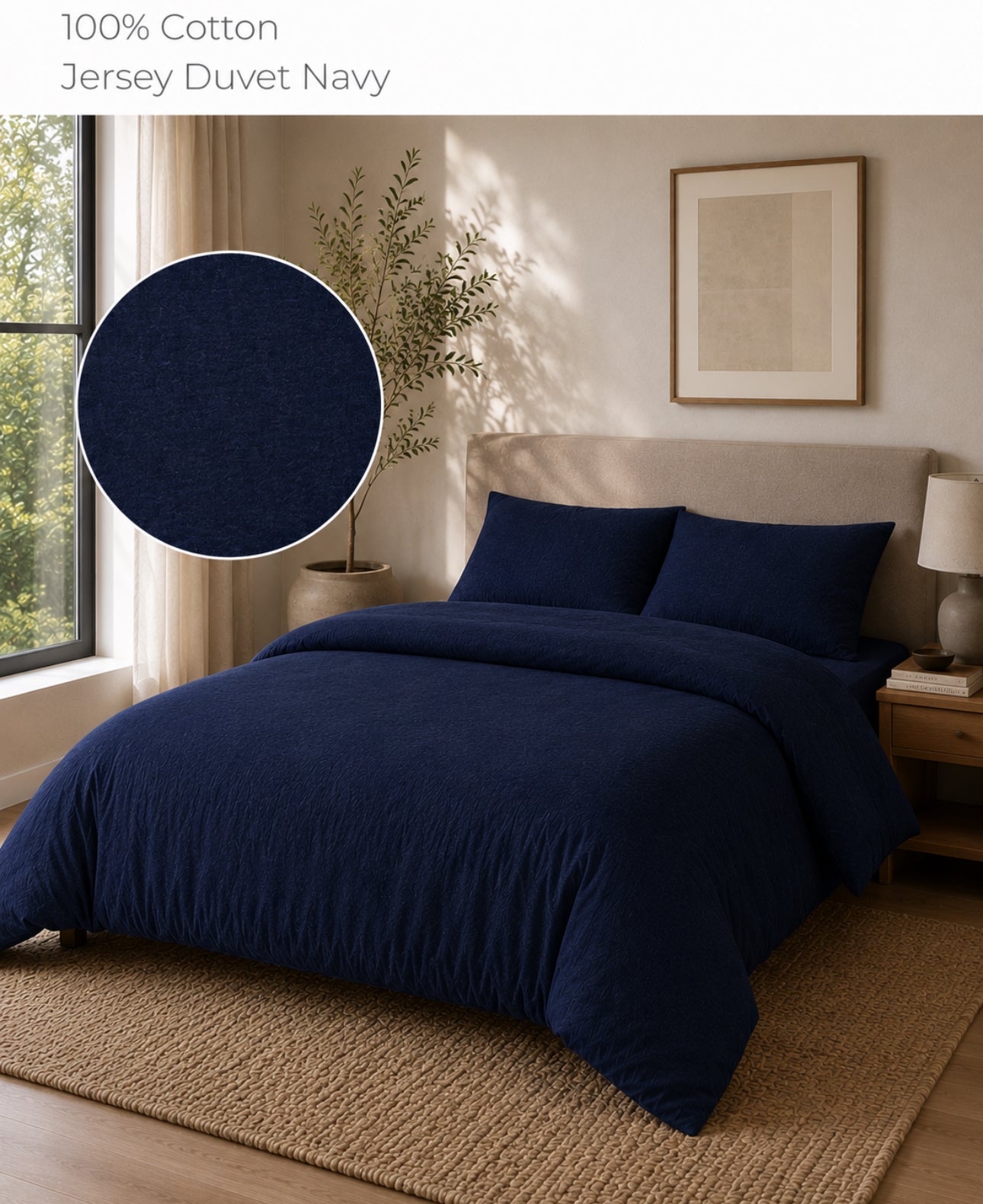 Jersey Duvet Cover Set
