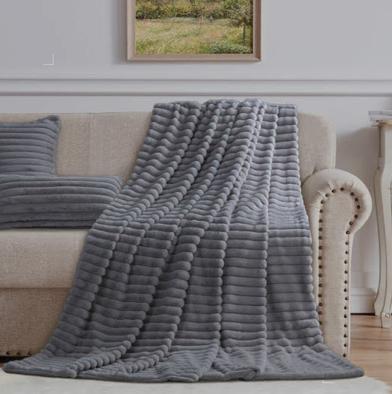 Milan Faux Fur Throw