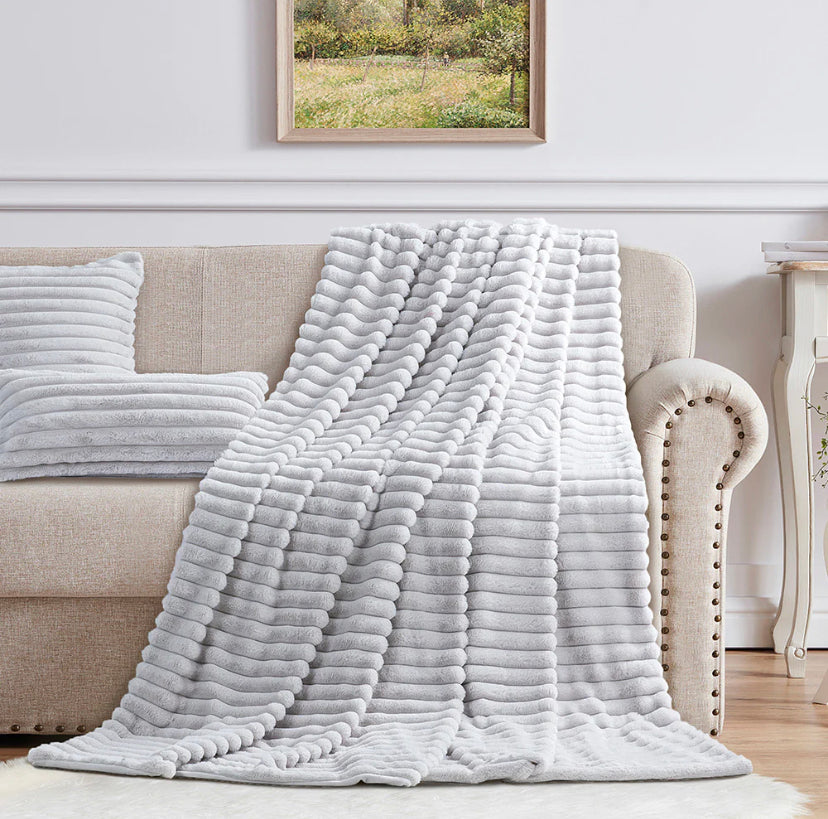 Milan Faux Fur Throw