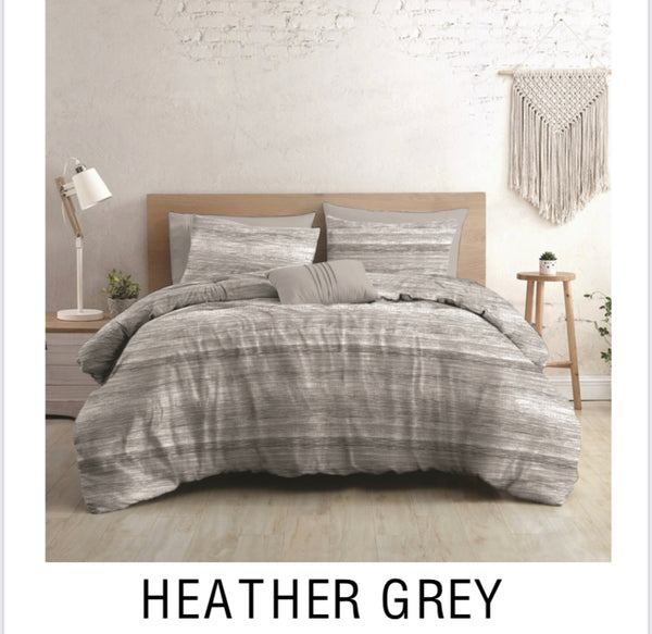 Heather Grey Duvet Cover