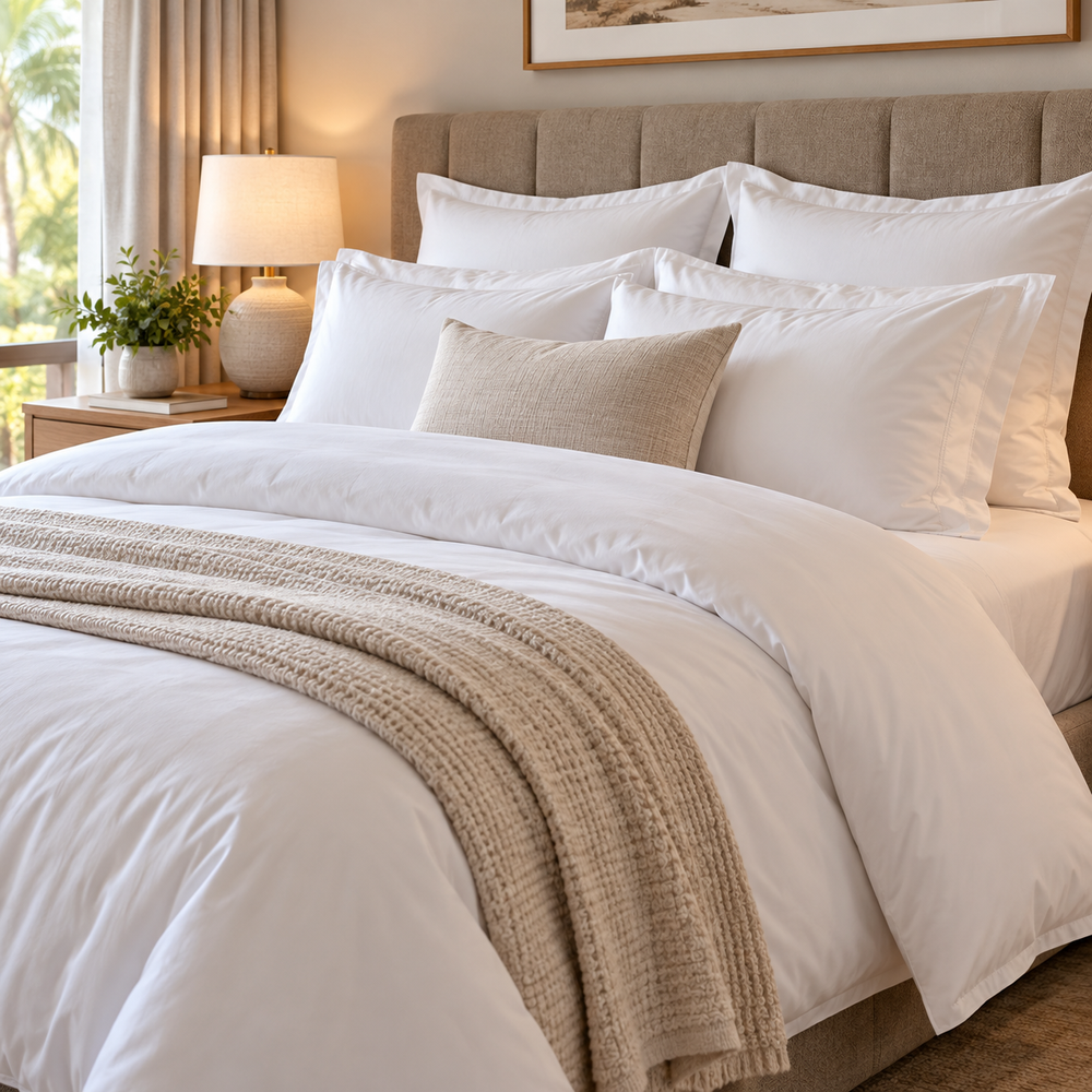 Hospitality bed linen