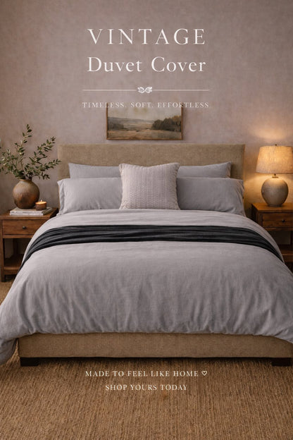 Vintage Washed Duvet Cover