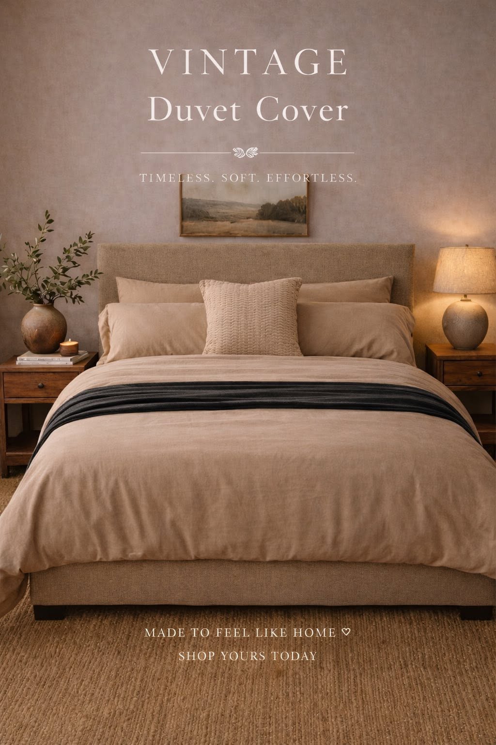 Vintage Washed Duvet Cover