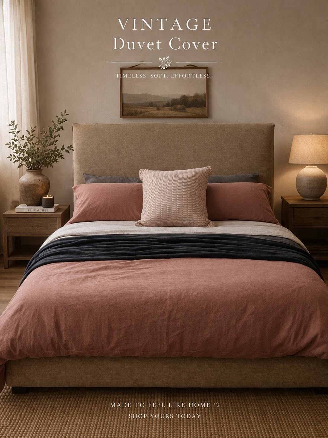 Vintage Washed Duvet Cover