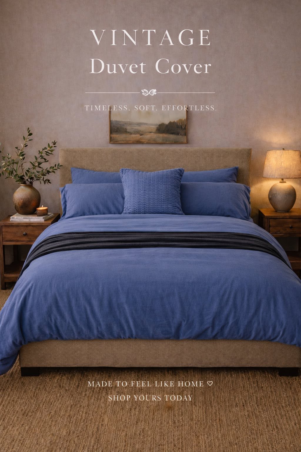 Vintage Washed Duvet Cover