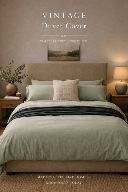 Vintage Washed Duvet Cover