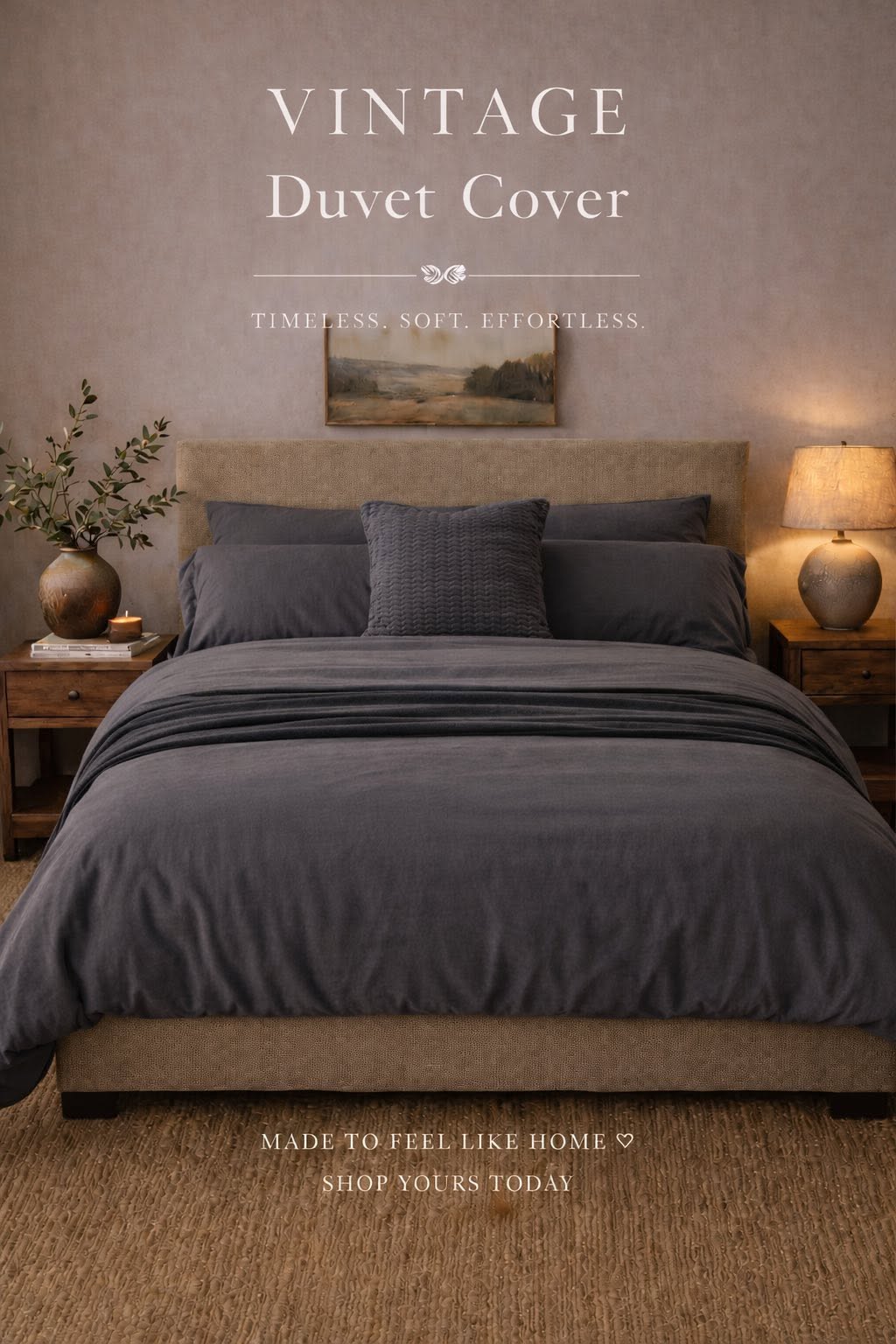 Vintage Washed Duvet Cover