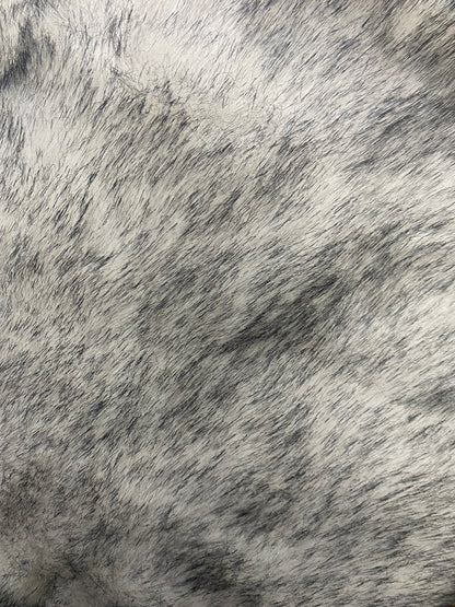 Mckenzie  Grey Faux Fur Blanket