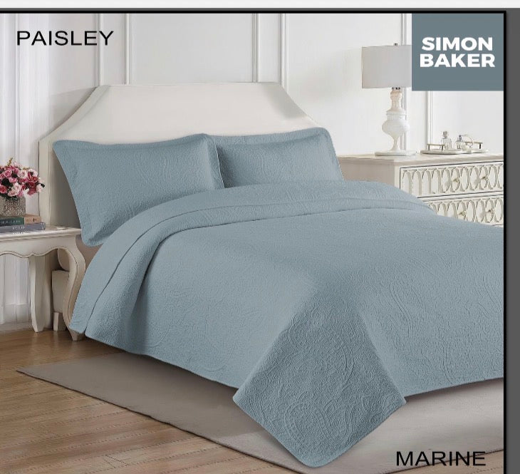 Paisley Quilt Set