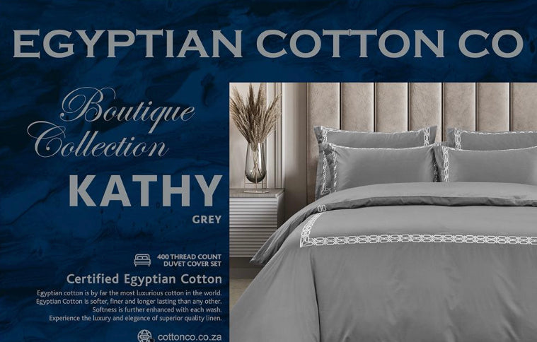 Kathy Duvet Cover – 400 Thread Count Egyptian Cotton Bedding