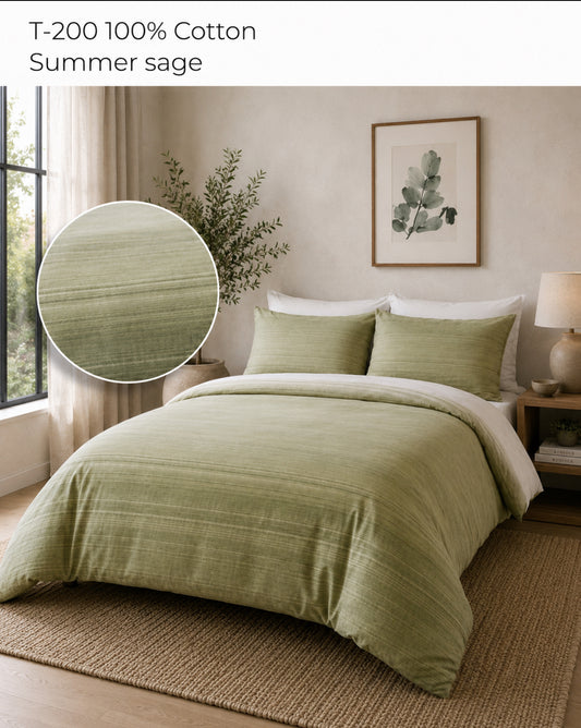 Summer Sage  Duvet Cover
