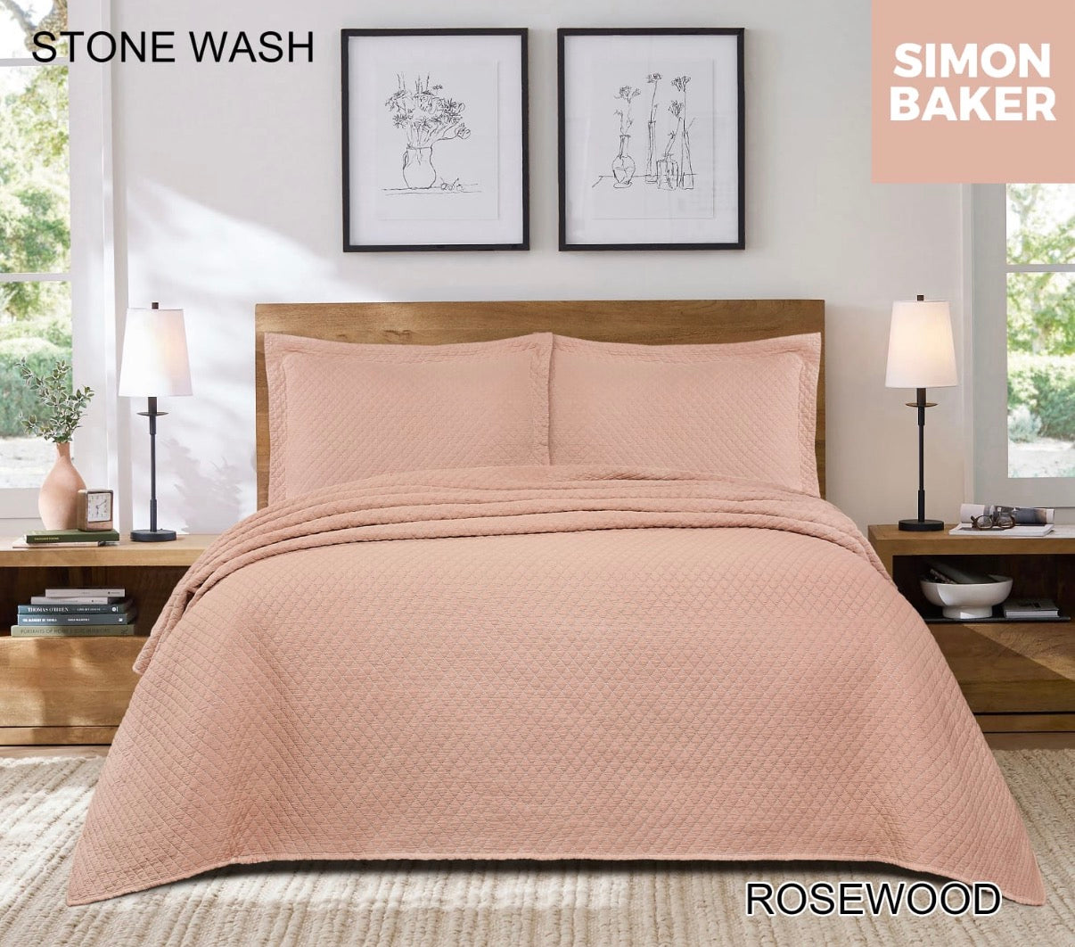 Stonewash Bedspread