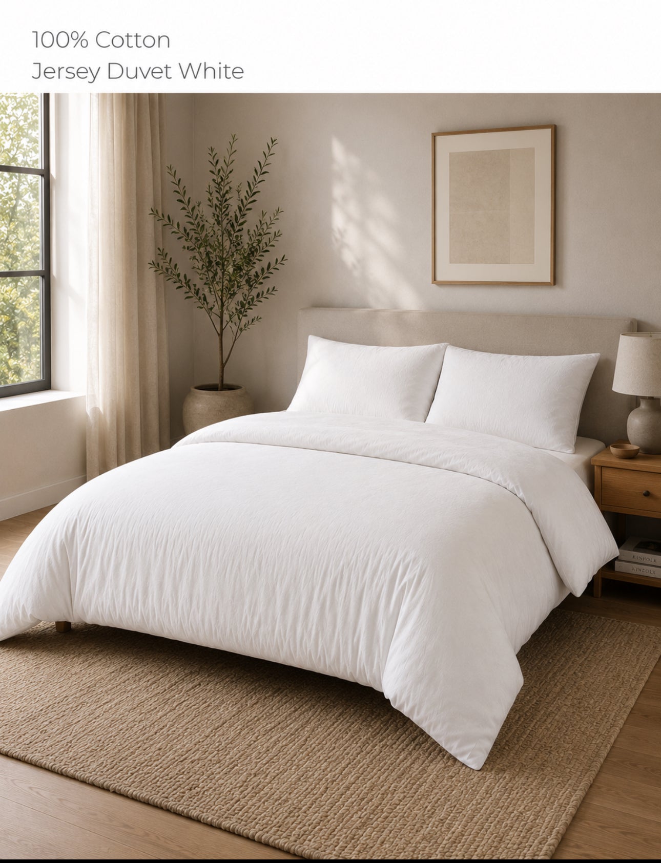 Jersey Duvet Cover Set