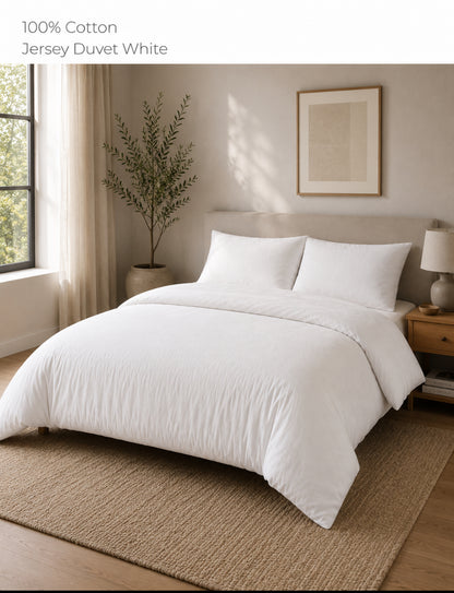 Jersey Duvet Cover Set