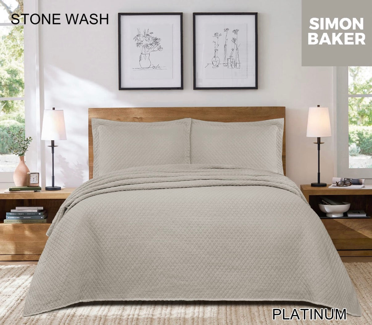 Stonewash Bedspread