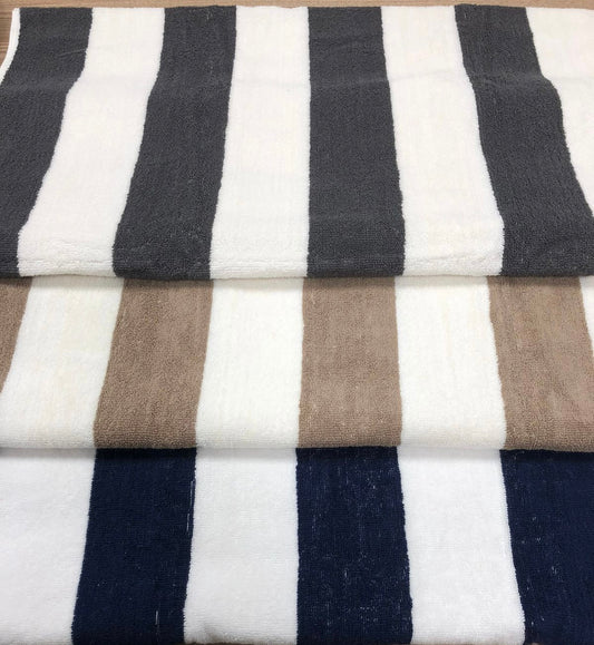 Cabana Stripe Beach Towel (Old Money Towels)