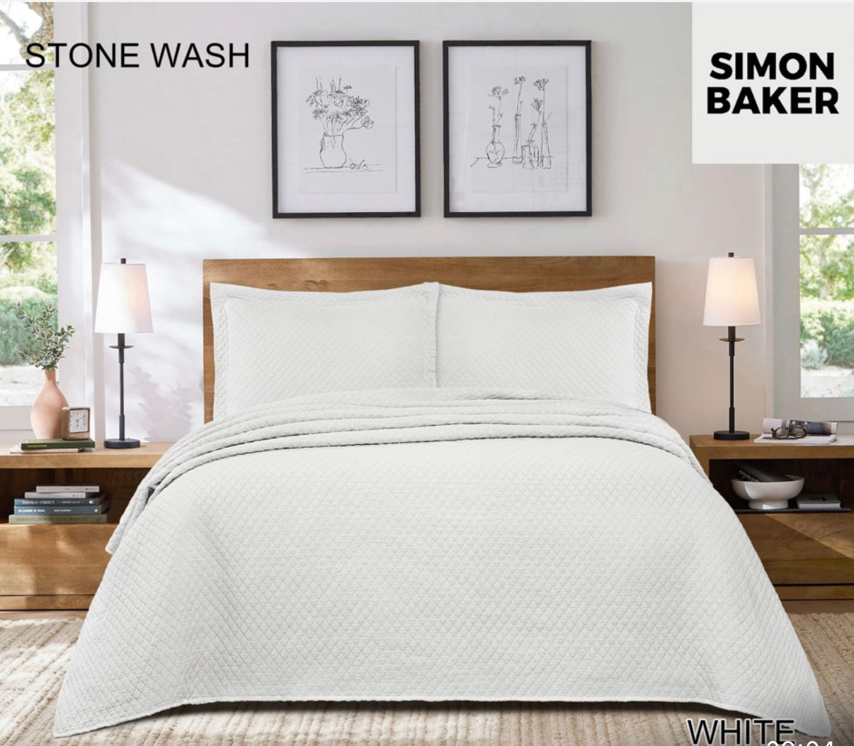 Stonewash Bedspread