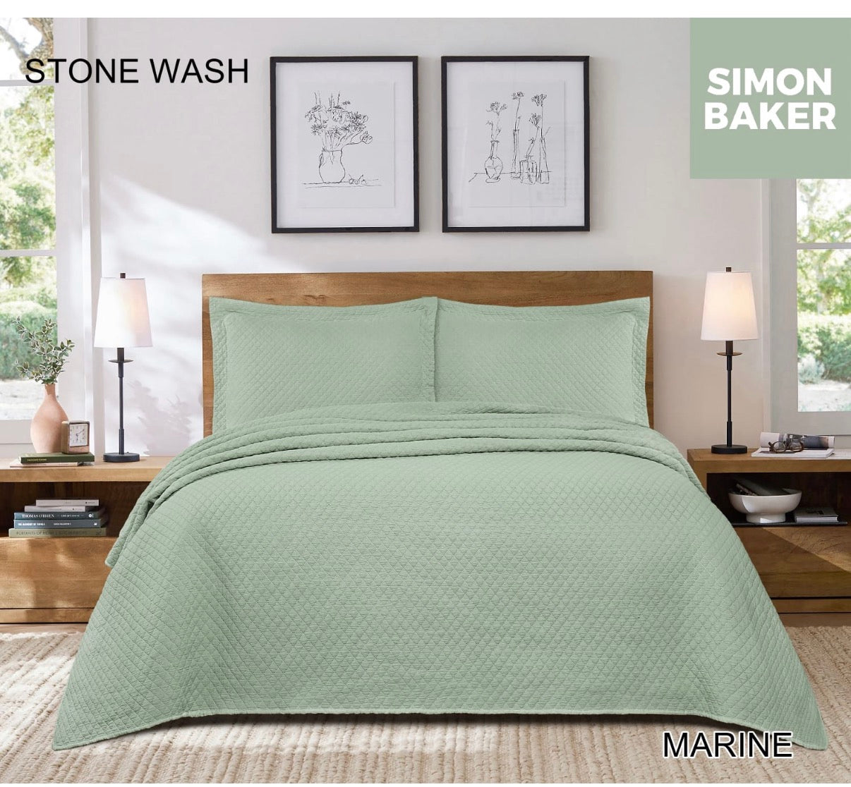 Stonewash Bedspread