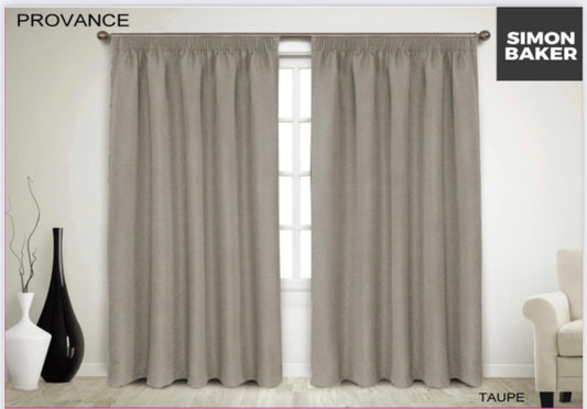 Provance Self Lined Curtains