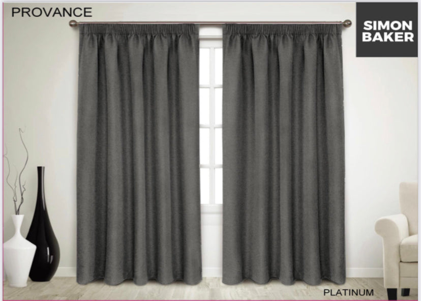 Provance Self Lined Curtains