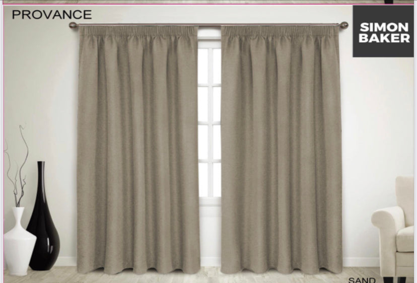 Provance Self Lined Curtains