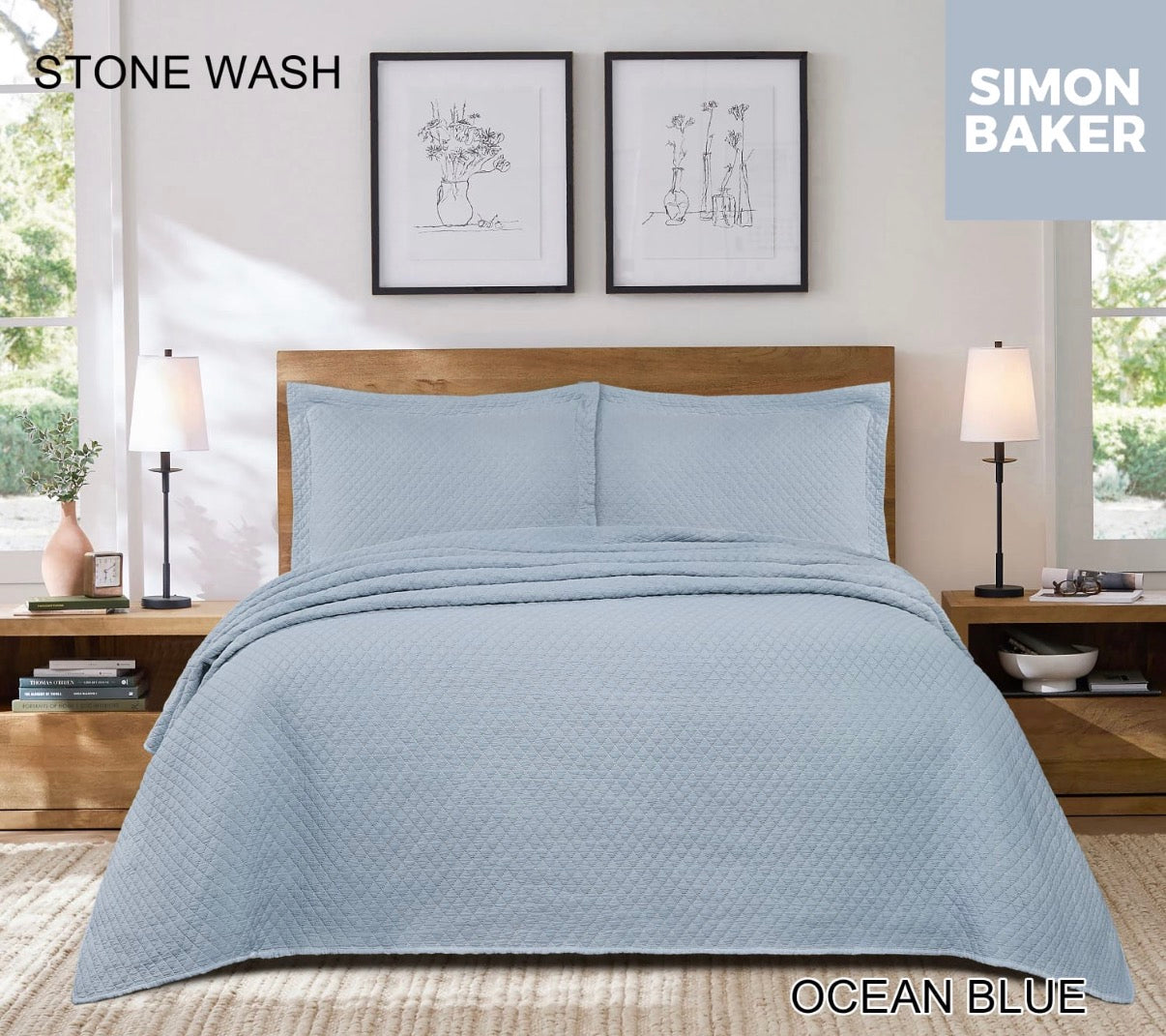 Stonewash Bedspread