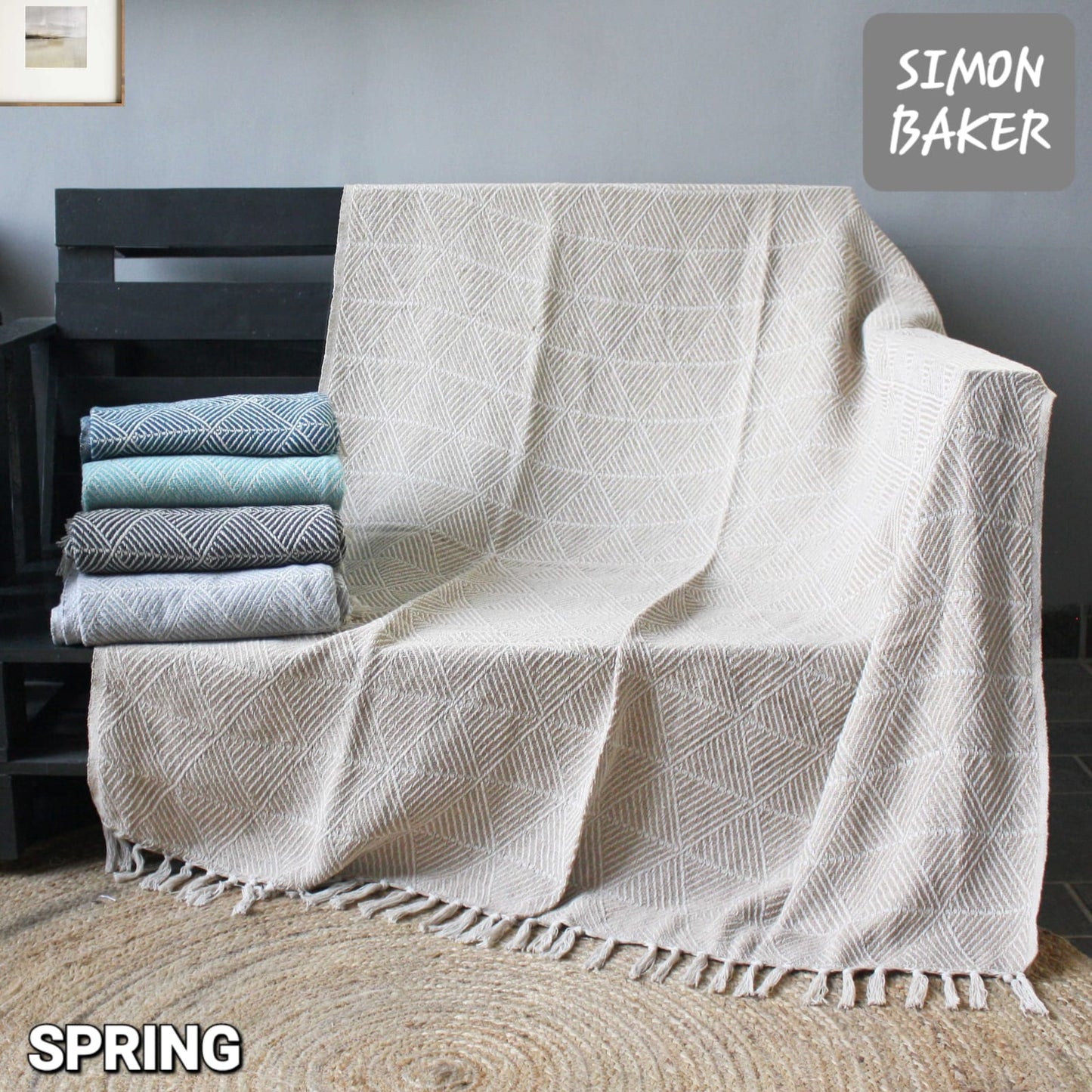 Spring Cotton Throw