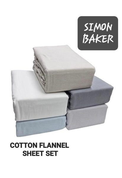 Winter Cotton Flannel Sheet Set
