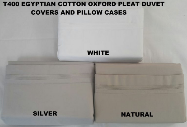 400 Thread Egyptian Cotton Duvet Cover Set