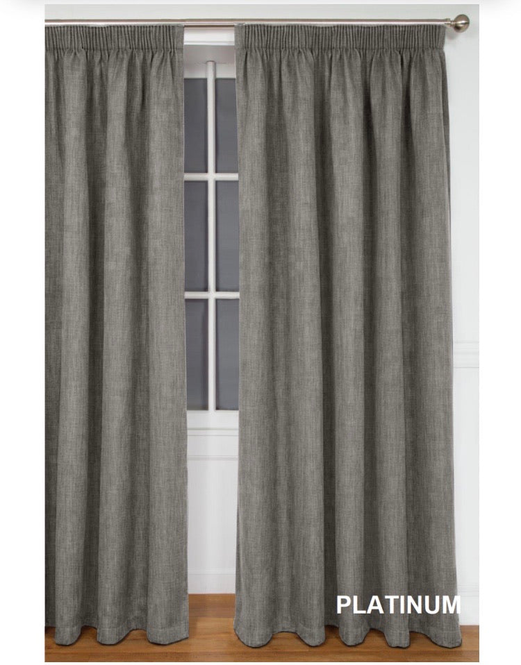 Amalfi Self Lined Curtains