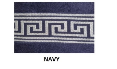 Greek Key Towels 600gsm