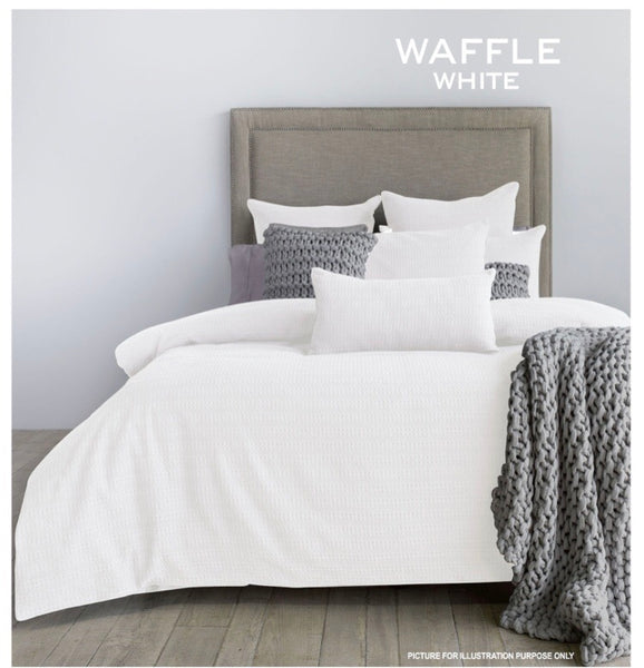 Waffle Weave Cotton Duvet Cover