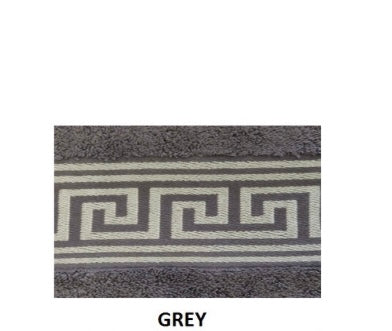 Greek Key Towels 600gsm