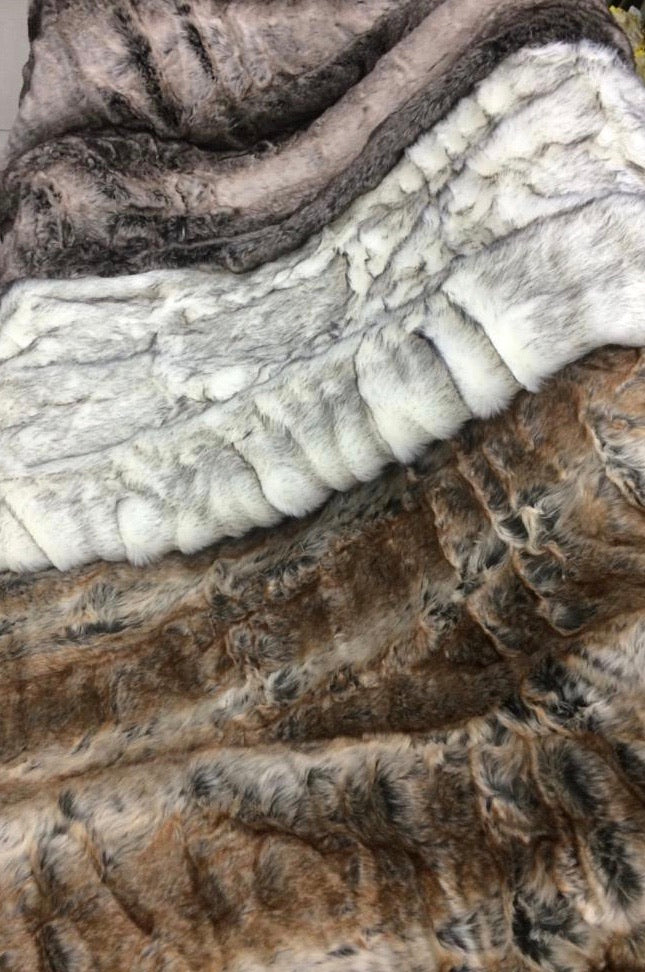 Manitoba Faux Fur Blanket