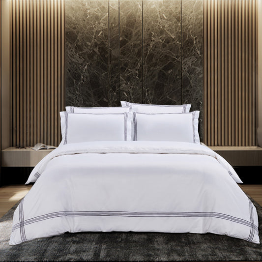 Giorgio White Duvet Cover